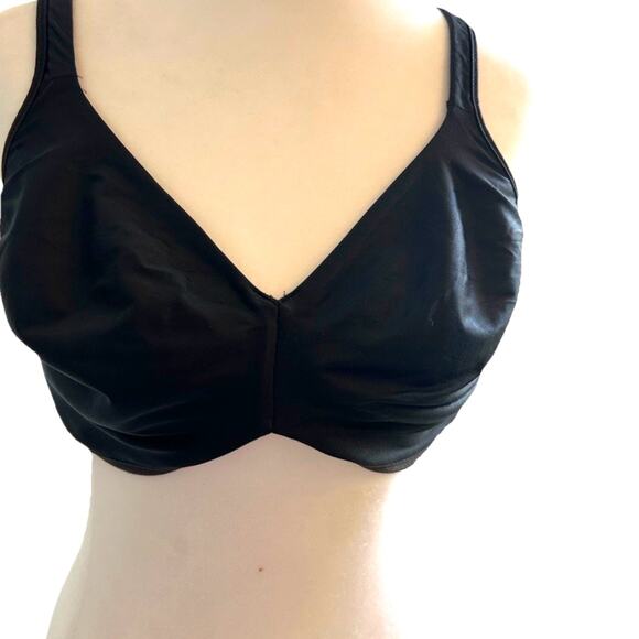 Bali Womens Bra 36DD Black Lace Comfort Indulgence Back Smoothing Style Sexy - Picture 4 of 6